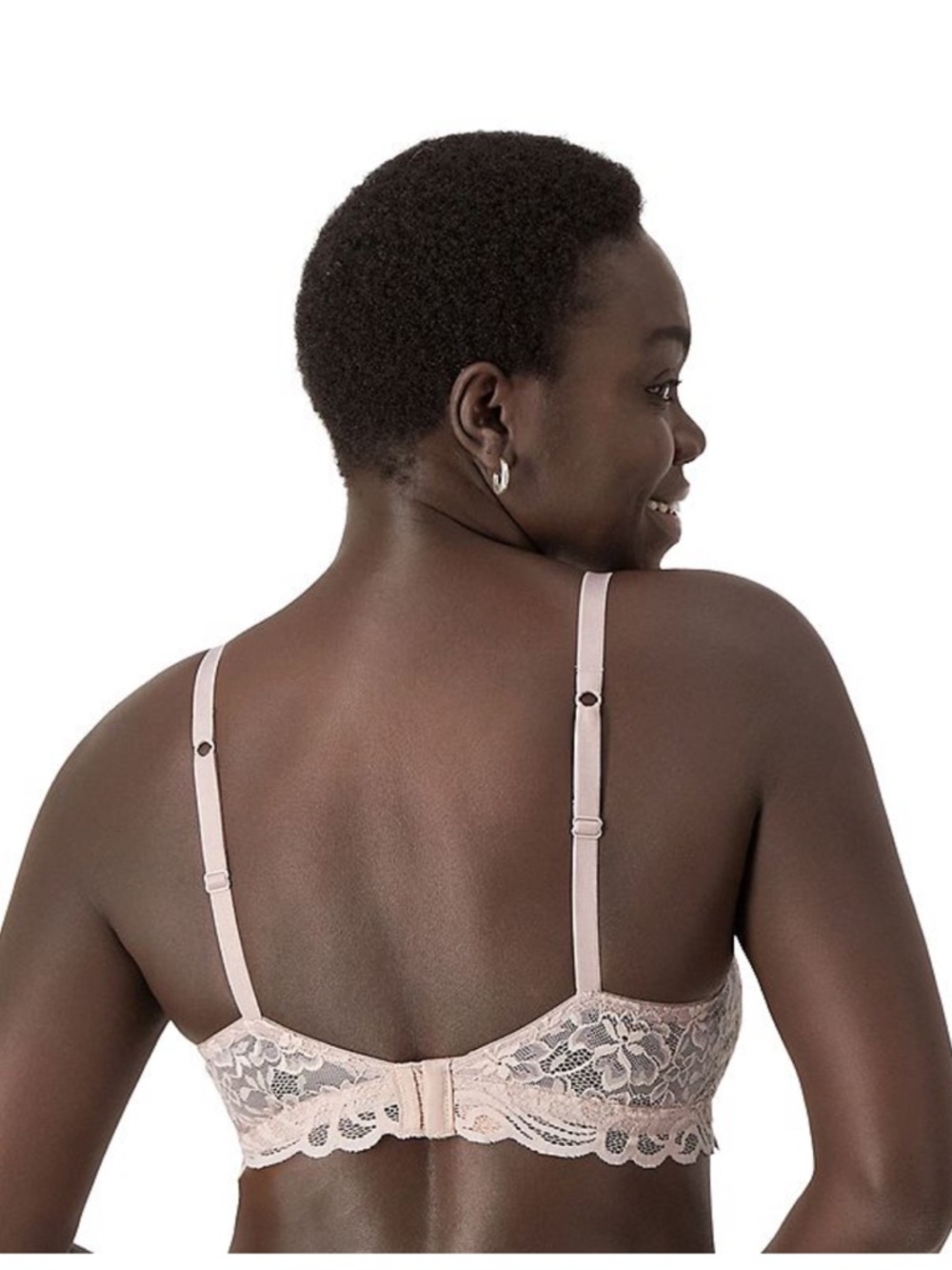 NWT Bali lace desire wireless white bra size 3XL - Picture 3 of 9